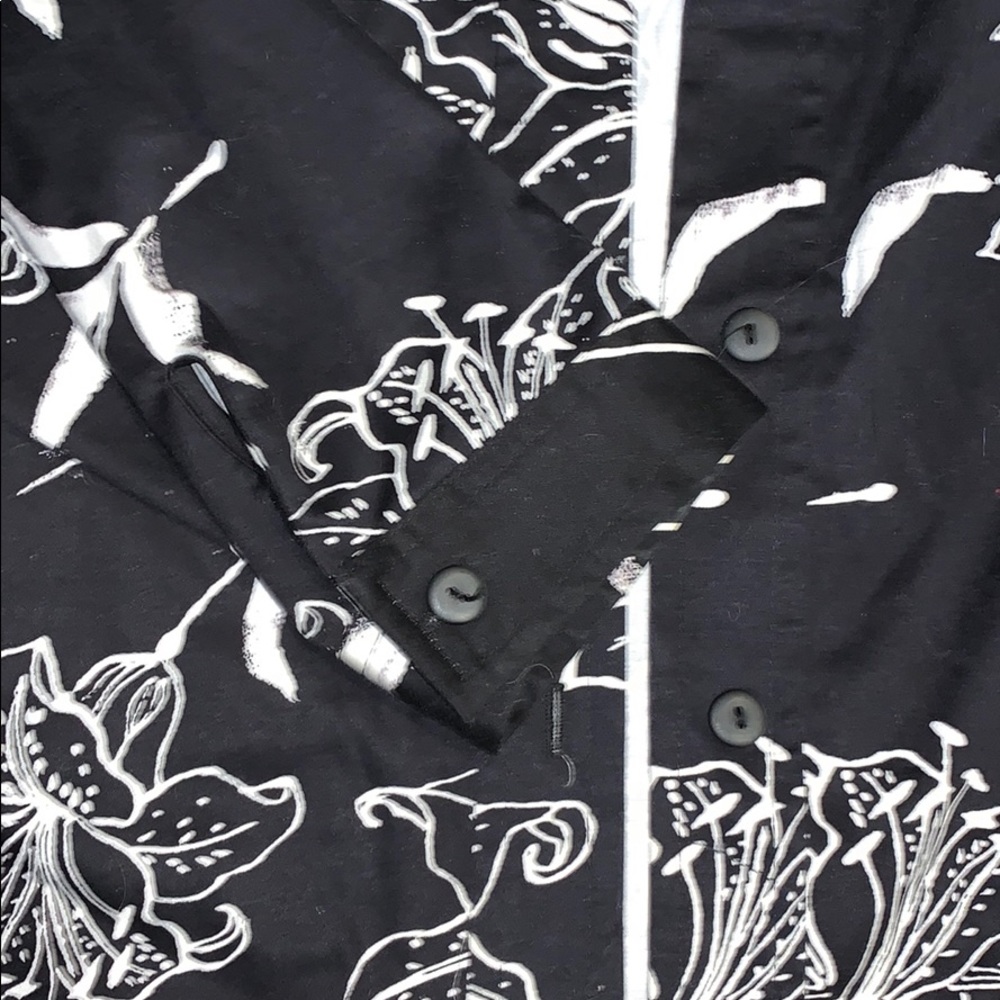 Vintage Hiroko Jacket Black and White Size 18 - Picture 2 of 4